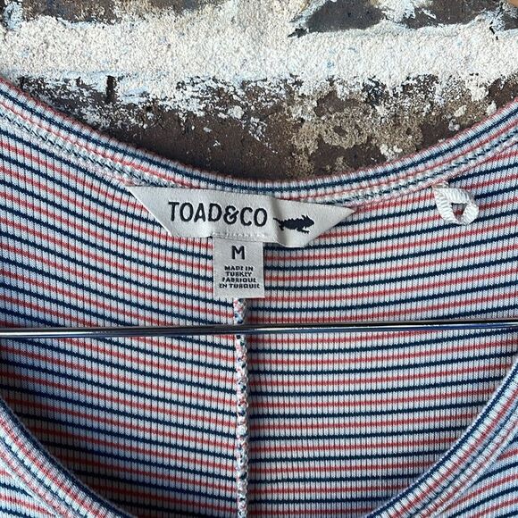 Toad&Co Daisy Rib Sleeveless Dress Size Medium - Picture 5 of 9